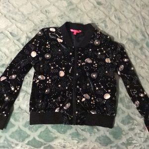 Betsey Johnson space design jacket 💫